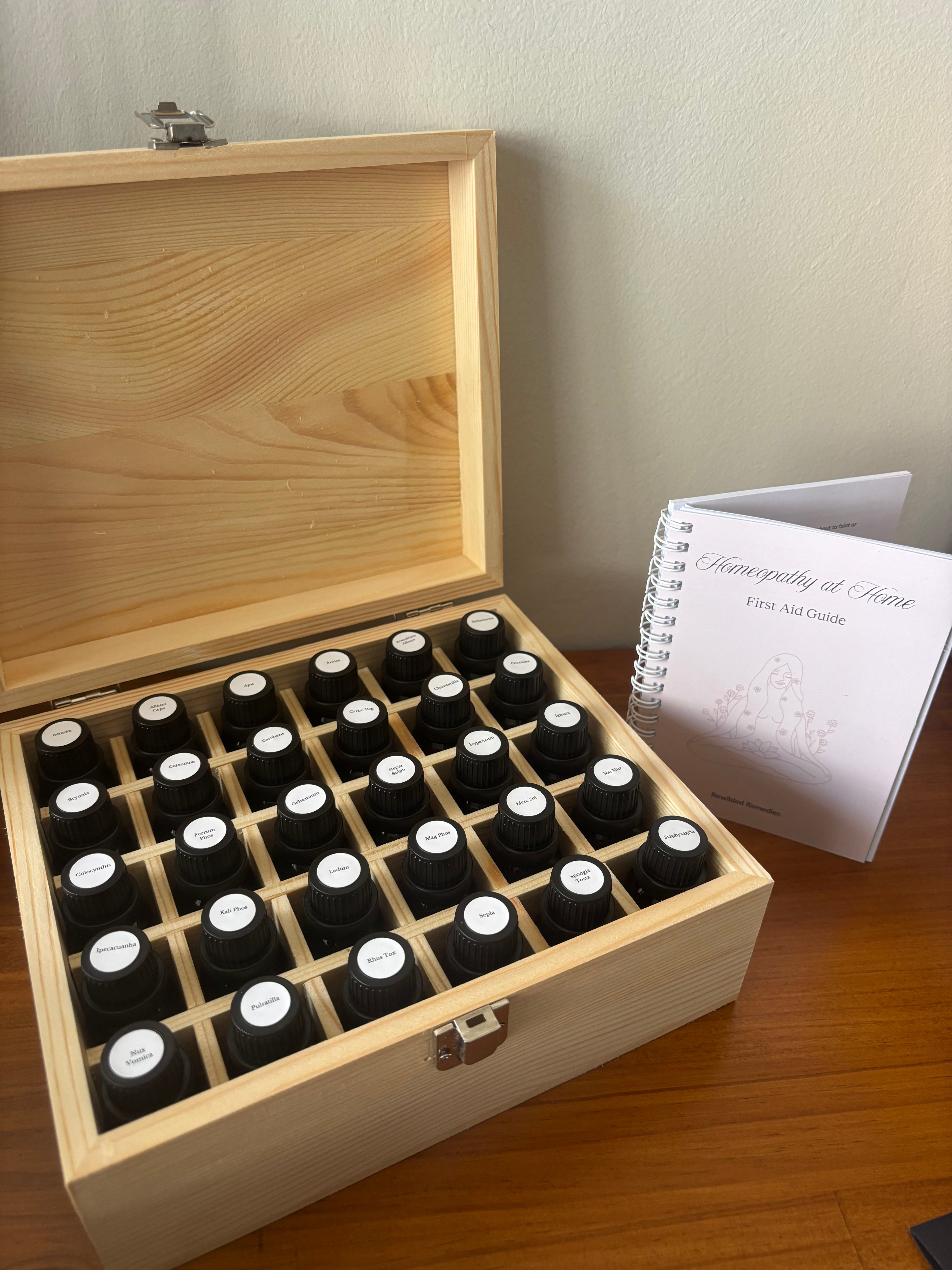 Homeopathic First Aid Kit - 30 Remedies