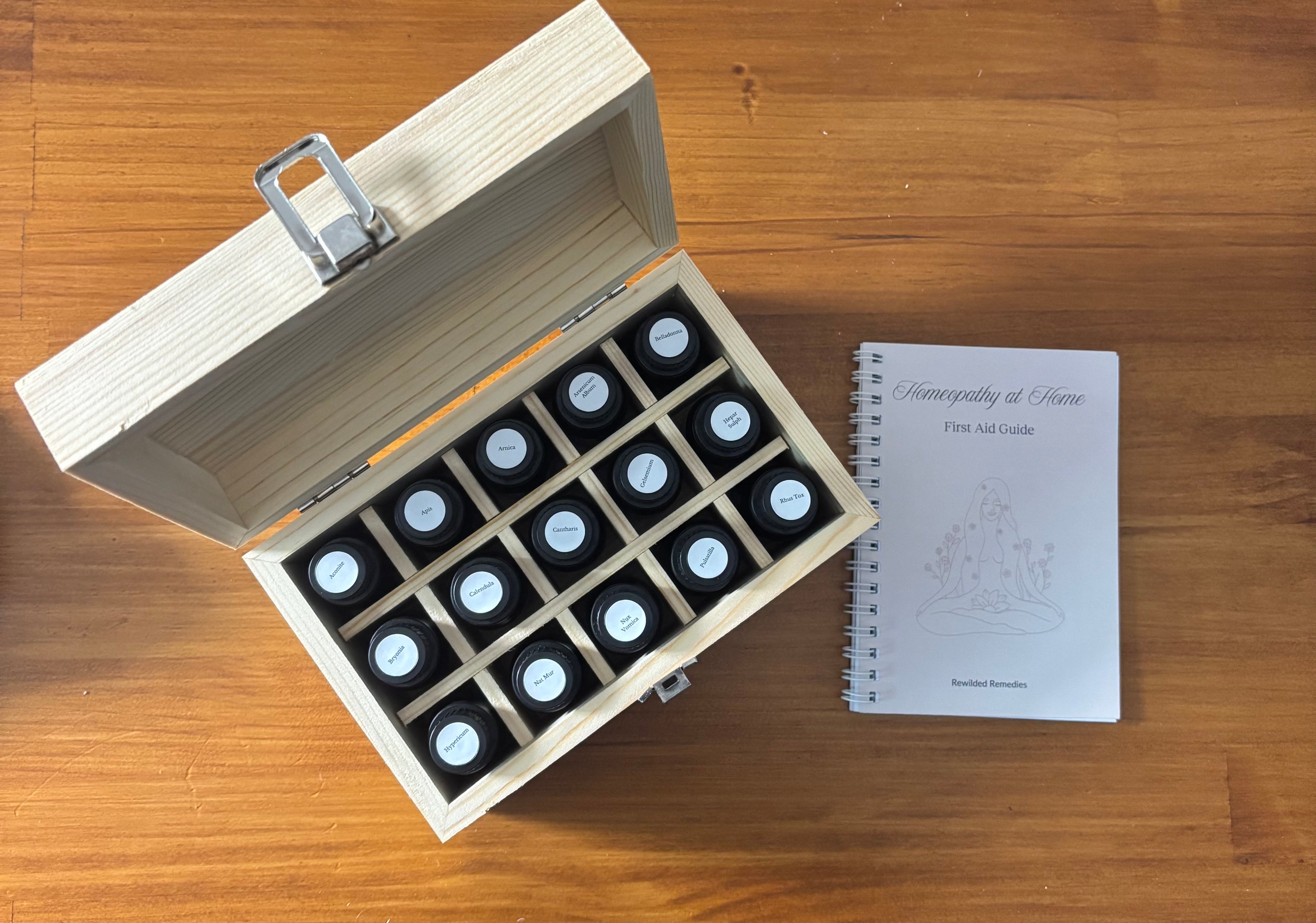 Homeopathic Mini First Aid Kit - 15 Remedies